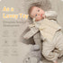 Newborn Baby Loveys Security Blanket Muslin Soft & Breathable,Organic Cotton Bunny & Lion Lovies for Baby New Born Boy Girl Unisex Baby Unique Neu...