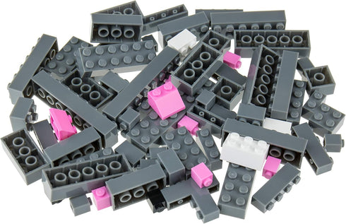 Strictly Briks Easter Building Bricks & Blocks Set, Easter Bunny Decoration & Toy for Easter Baskets, 73 Pieces, Construction Toy Set for Kids, 10...