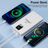 Portable Charger, 22.5W, 20000mAh, USB C, Power Bank, Fast Charging, LED Display Phone Charger, 3 Output 3 Input with Flash Light, High Capacity, ...