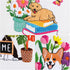 Louise Maelys 3 sets Dog Embroidery Kits for Beginners with Animal and flowers pattern,Adults Starter Cross Stitch Kit DIY Needlepoint Kits...