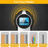 Stud Finder Wall Scanner 5 in 1 Upgraded Electronic Wall Scanner with Battery for Wood Metal and AC Wire Detection,HD LCD Display and Audio Alarm...