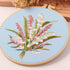 Harimau 3Pc Embroidery Kit for Beginners, Floral Plant Pattern,Cross Stitch Kits Set, Including Stamped Embroidery Cloth with 3 Embroidery Hoops, ...