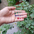 10mm Violet Rondelle Glass Beads for Jewelry Making 200pcs Faceted Briolette Shape Crytal Spacer Beads Assortments Supplies Accessories for Bracel...