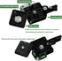 Konsait Camera Camcorder Tripod Monopod Ball Head QR-40 Quick Release Plate Clamp Adapter with Plate Double Insurance Button for DSLR Camera Tripo...