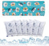 KUDES Dog Cooling Bandana Collar with Recyclable Ice Packs, Pet Dog Adjustable Ice Chill Out Collar Scarf Neck Cooler Wrap for Cat Small Medium La...