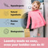VOYA Unscented Natural Laundry Detergent Sheets (32 Loads) - Eco Friendly Hypoallergenic Baby Organic Laundry Soap Sheets, Premeasured Travel Dete...