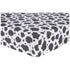 Sammy & Lou Cottage Cow 2-Pack Microfiber Fitted Crib Sheet Set, Fits Standard Crib Mattress 28 in x 52 in; Fully Elasticized,...