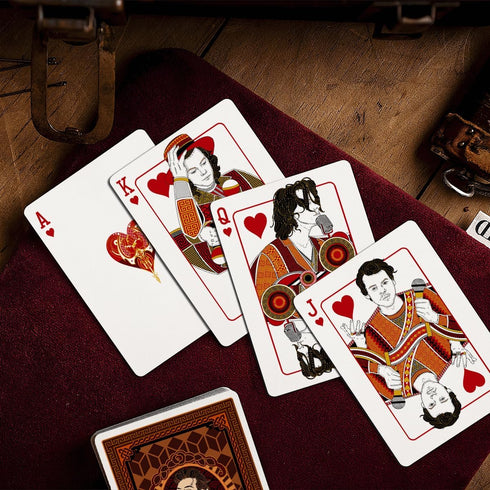 Deluxe Plastic Playing Cards Set - Uniquely Designed with Male Singer Theme, Ideal for Adults, Family & Friends| Durable, Cool Card Deck for Men, ...