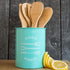 Now Designs Powder-Coated Steel Utensil Crock, Turquoise...