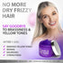 SUNATORIA NEW Keratin Purple Hair Mask- Blonde Hair Purple Toner - Repair & Nourishment Treatment for Bleached, Brassy Hair - No Yellow Tones - De...