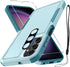 for Samsung Galaxy A15 5G Case, Full Body Heavy Duty Rugged Shockproof Protective Phone Cover with Lanyard Strap, Tempered Glass Screen Protector ...