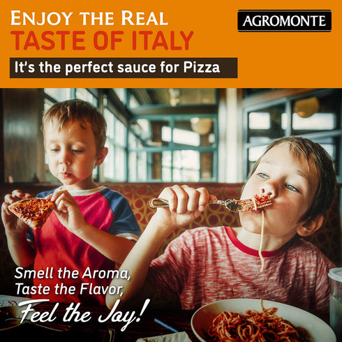 Agromonte Authentic Italian Cherry Tomato Pasta Sauce (Classic)- Taste of Italy Gourmet Foodie and Chef Gift - Ready to Use, Certified Kosher, Glu...