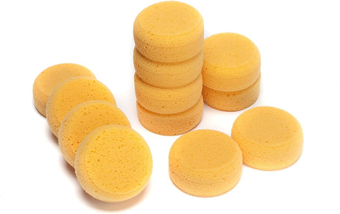 LTWHOME 3-1/2 Inch Synthetic Super Thick Silk Sponges, Artist Sponges for Painting, Craft and More(Pack of 12)...