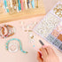TEXGIZRLY Clay Bead Bracelet Kit, Friendship Bracelet Making Kit for Girls, 24 Colors Clay Beads for Bracelets Making, Beads for Jewelry Making Ki...