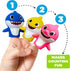 Nickelodeon Baby Shark 5 Pc Finger Puppet Set - Party Favors, Educational, Bath Toys, Story Time, Beach Toys, Playtime,5 Count (Pack of 1)...