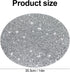 Hot Pads for Kitchen Shiny Pot Holders, Decorative Trivets Heat Resistant Mats for Countertop,Sparkle Trivet Mats Non-Slip Potholders...