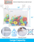 2 x Bath Toy Net - Kids Bath Tub Toy Holder Basket, Mesh Bag for Bath Toys, Baby Bathtub Toy Storage Organizer, Large Bathroom Bucket - Toddler Sh...