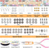 JOJOPLAY Lava Beads and Natural Stone Beads Kit with Jewelry Finding Spacer Beads for Bracelet Necklace Jewelry Making DIY Crafts Supplies (1150Pc...