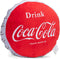 Mark Feldstein & Associates Drink Coca-Cola Bottle Cap 16 Inch Plush Polyester Embroidered Pillow...