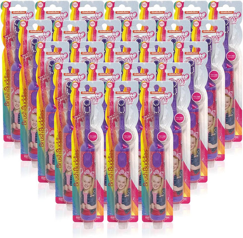 Brush Buddies JoJo Siwa Electric Toothbrush for Kids, Kids Sonic Toothbrush, Battery Powered Toothbrush, Toddler Toothbrush, Children's Oral Care...