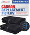 Carbon Charcoal Pre Filter Replacements Compatible with Honeywell Enviracaire 33002 fit 10000 12500 11502 13500 13530 43300 Kenmore 220 83133 8316...