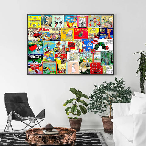 Jigsaw Puzzles 500 Pieces for Kids Adults - Vibrant Colors with Excellent Cutting Puzzles - Fits Family Challenge Puzzle Game Fun Indoor Activity ...