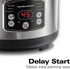 Hamilton Beach Digital Programmable Rice Cooker & Food Steamer, 14 Cups Cooked (7 Uncooked) With Steam & Rinse Basket, Stainless Steel (37548)...