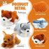 Skylety 3 Pcs 7.87 Inches Dog Stuffed Animal Plush Dog Soft Plush Dog Pillow Toy Fluffy Puppy Set for Christmas Girls Baby Kids Dog Party Favor Bi...