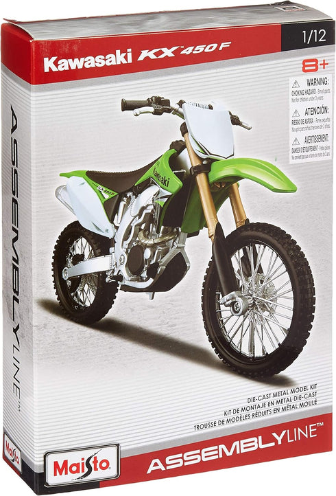 Maisto 1: 12 Al Kawasaki KX 450F (Colors May Vary), Large...