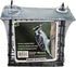 Double Suet Feeder with Green Metal Roof, Holds 2 Suet Cakes, Hanging Bird Feeder for Woodpeckers, Blue Jays, Chickadees, Nuthatches...