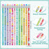 60 Pcs Motivational Pencils Bulk, Rainbow Inspirational School Pencils for Classroom, Cute Pencils with Encourage Positive Sayings, Back to School...