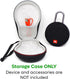 Travel Hard Carrying Case for JBL Clip 3, JBL Clip 2 Wireless Waterproof Bluetooth Speaker, Storage Case for USB Cable and Charger - Black...