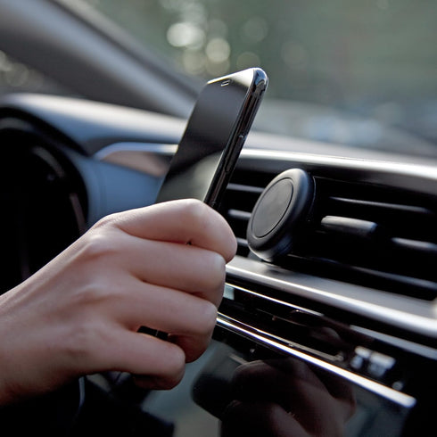 BoxWave Car Mount Compatible with Samsung Galaxy A71 5G - Minimus MagnetoMount, Magnetic Car Mount, Magnetic Car Holder...