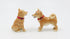 20777 Fine Porcelain Shiba Inu Dog Salt and Pepper Shakers Set, 3-5/8" L...