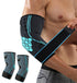 HiRui 2 PACK Elbow Brace for Men Women, Elbow Compression Sleeves With Adjustable Straps, Tennis Elbow Golfer Elbow Treatment Arm Support for Work...