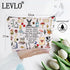 LEVLO Fairy Tale Movie Cosmetic Make up Bag Fairy Tale Fans Gift You Are Braver Stronger Smarter Than You Think Makeup Zipper Pouch Bag For Women ...