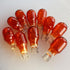 Diximus 12 Volt 7 Watt Amber Bulbs Low Voltage T5 Landscape Bulb - Landscape Light Bulbs - Low Voltage Landscape Light Bulbs - 10 Pack (Amber)...
