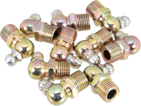 Performance Tool W54243 1/8-Inch NPT 90 Grease Fitting, (Pack of 10)...