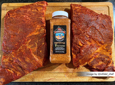 2 Gringos Chupacabra Ribnoxious Rib Rub, 11.5 Ounce...