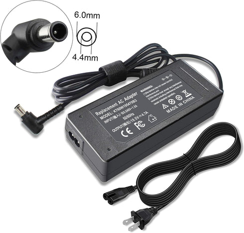 19.5V KDL-40R510C KDL-48R510C Docking Station AC Charger Adapter for Sony LCD TV Bravia KDL48W600B KDL-48W650D KDL32W600D KDL-40W KDL-40R KDL-42W ...