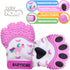 ® Teething Mitten | Pink Unicorn Teething Paw...