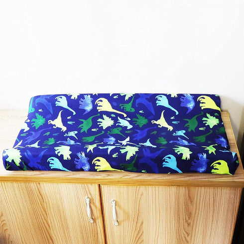 Baby Boy Changing Pad Cover Dinosaur Diaper Changing Mat Cover Sheets for Newborn Stretchy Changing Table Cover (Blue)...
