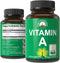 Certified Organic Vitamin A 5000 IU Supplement Capsules High Potency Vitamins. for Adults, Men, Women, Kids. Made with Organic Carrot Juice. Great...