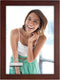 Malden International Designs Dark Walnut Concept Wood Picture Frame, 5x7, Walnut...