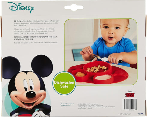 The First Years Disney Mickey Mouse Silicone Place-mat, Red...