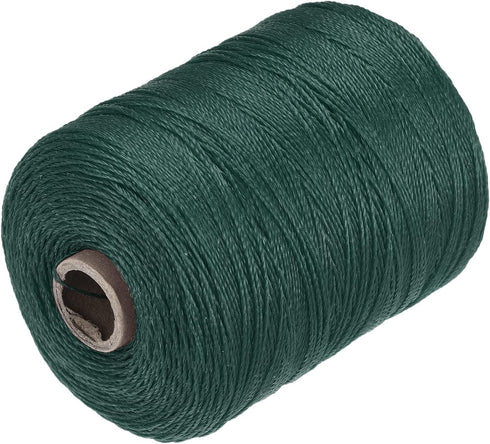 MECCANIXITY Twisted Mason Line Nylon Twine String Cord Dark Green 600M/656 Yard 1MM Dia for Netting, Landscaping, Home Improvement, DIY Projects, ...