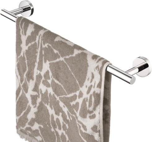 HITSLAM Chrome 19.8 Inch Towel Bar for Bathroom, SUS304 Stainless Steel Bathroom Towel Rack Wall Mounted, Modern Home Decor Bath Towel Holder with...