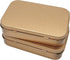 6 Pcs Metal Hinged Tin Box Container Mini Portable Small Storage Container Kit with Lid for Home Storage 3.7 x 2.3 x 0.8 Inch, Gold...