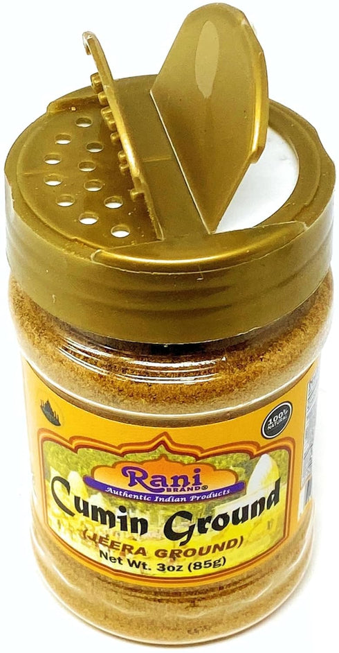 Rani Cumin (Jeera) Powder Spice 3oz (85g) PET Jar ~ All Natural | Vegan | Gluten Friendly | NON-GMO | Kosher | Indian Origin...