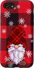 iPhone SE (2020) / 7 / 8 Christmas Phone Case Red Buffalo Plaid Gnomes Snowflake Case...